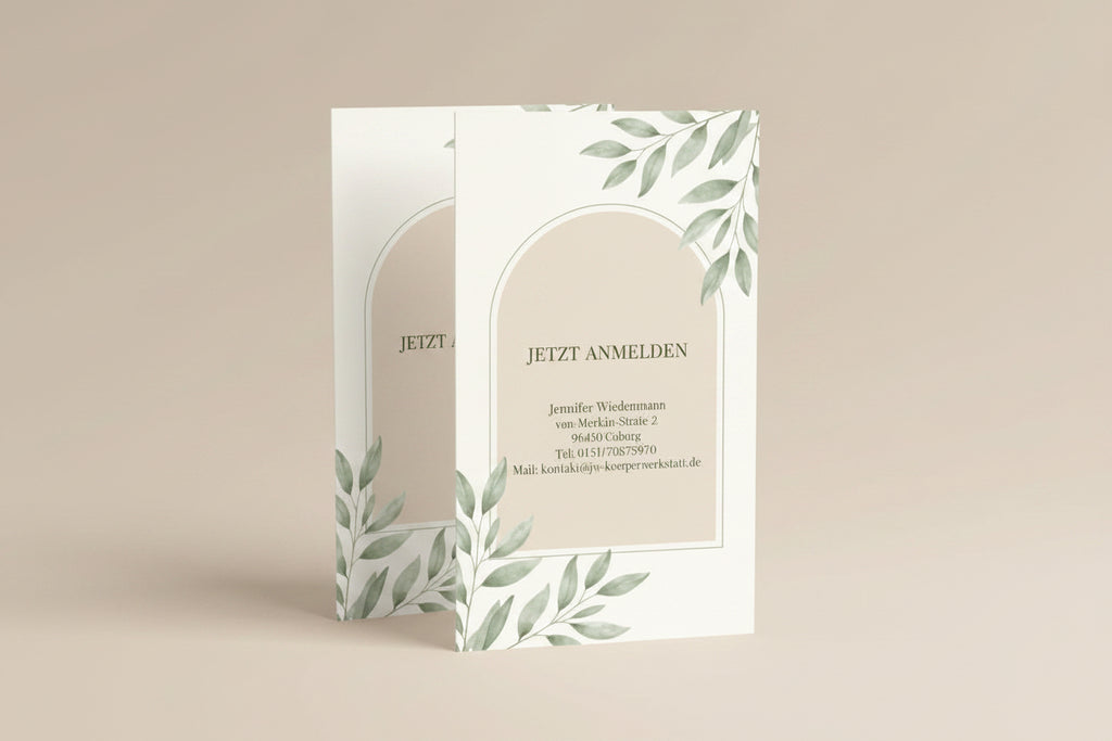 Flyer personalisiert