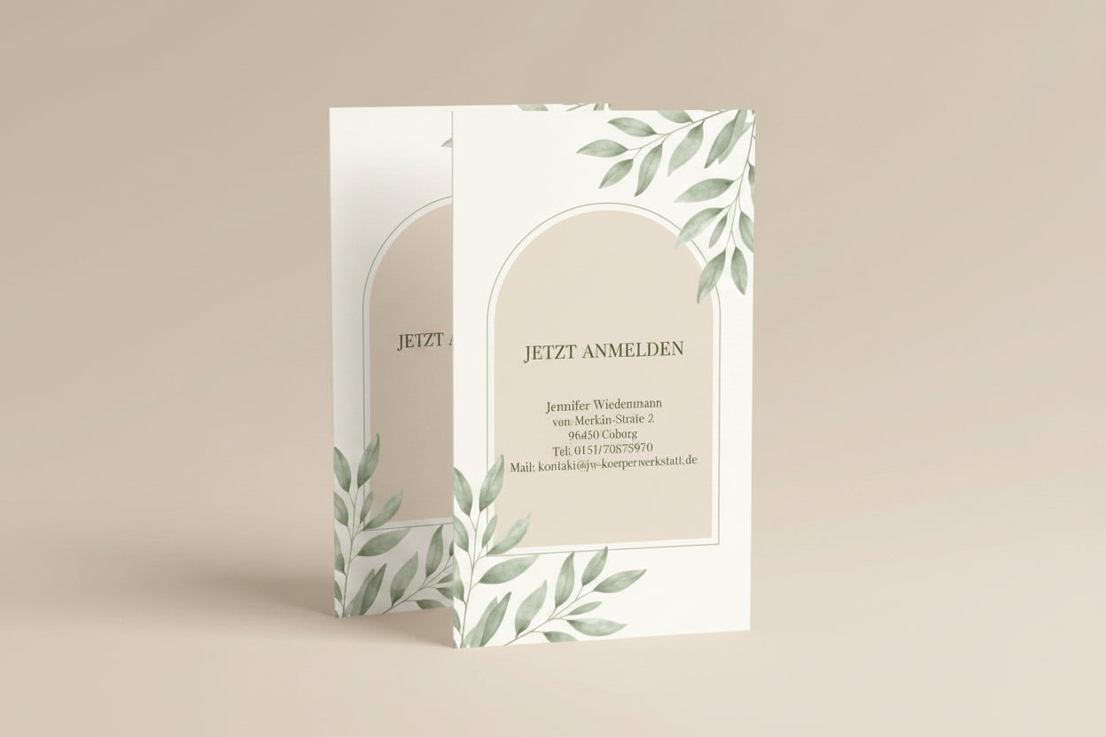 Flyer personalisiert