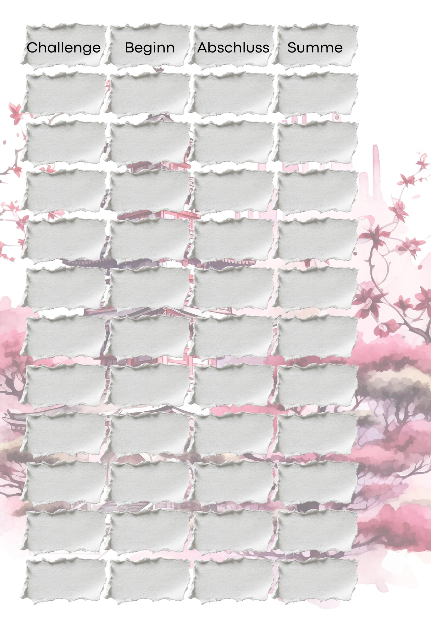 Deckblatt – Sakura