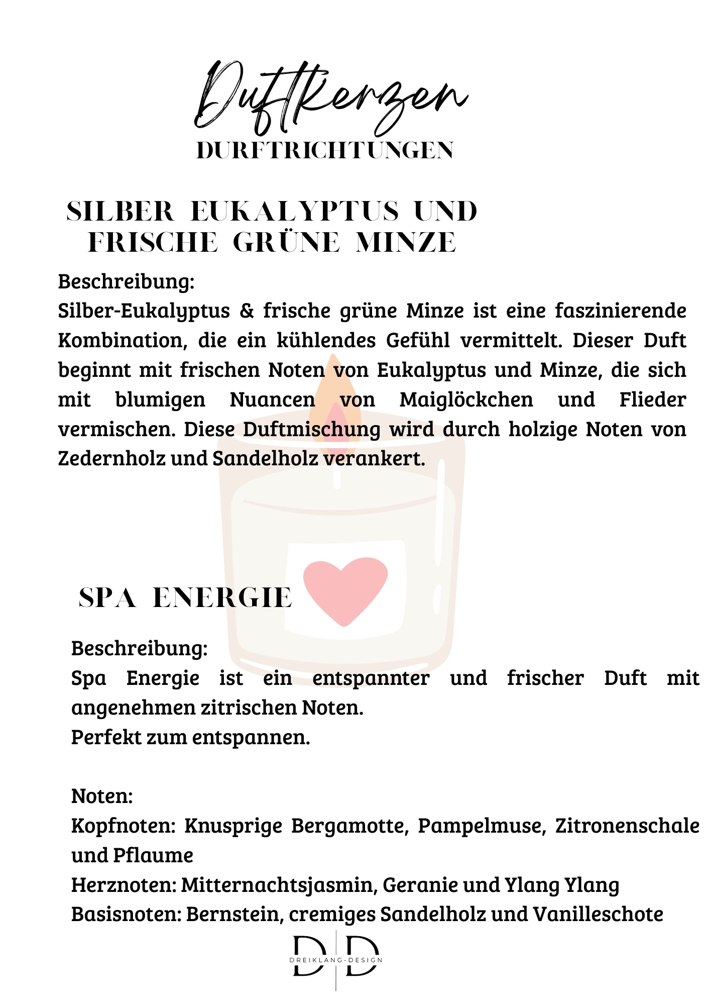 Duftkerze Herzform Rosa · 35 ml