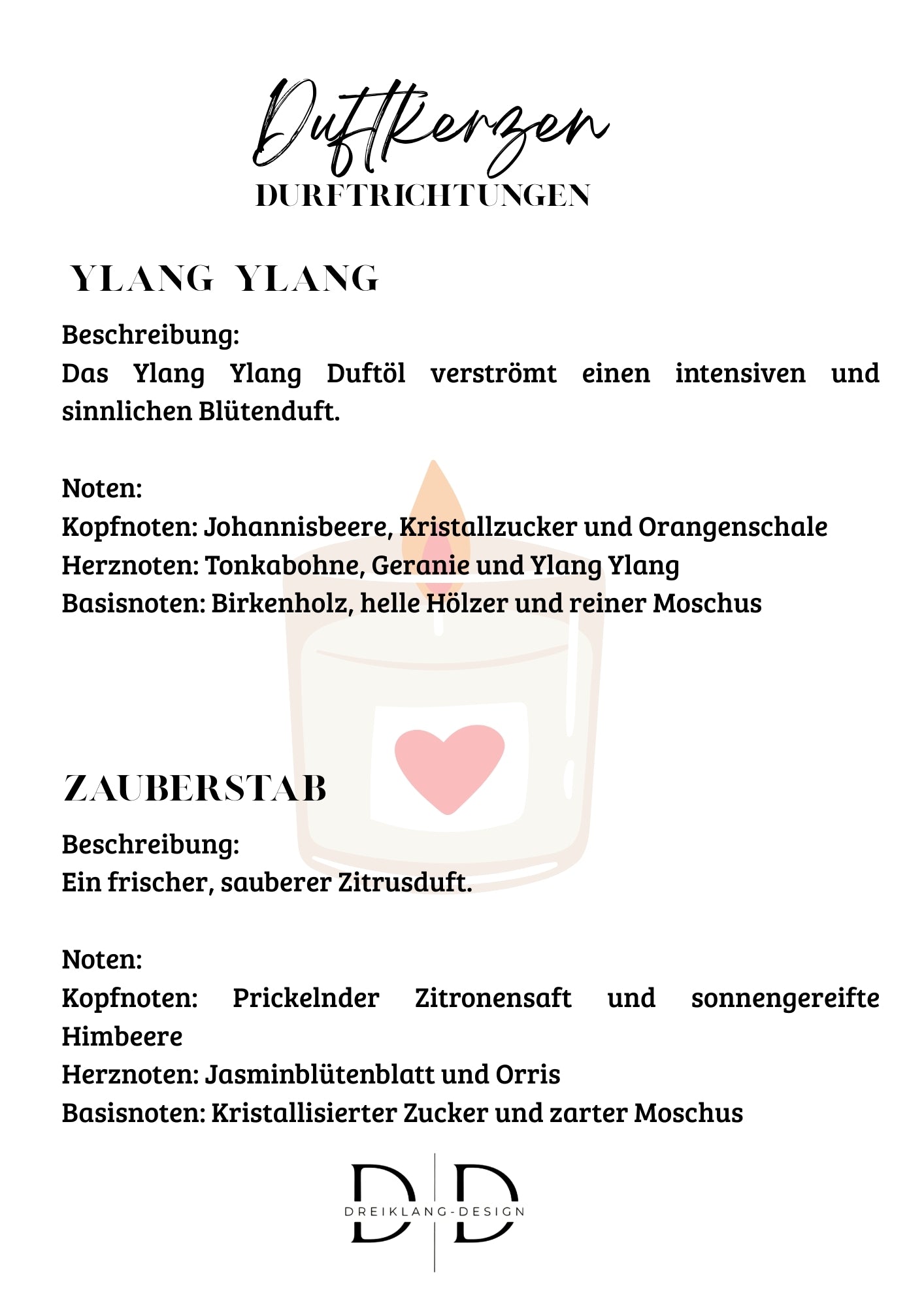 Duftkerze Herzform Rosa · 35 ml