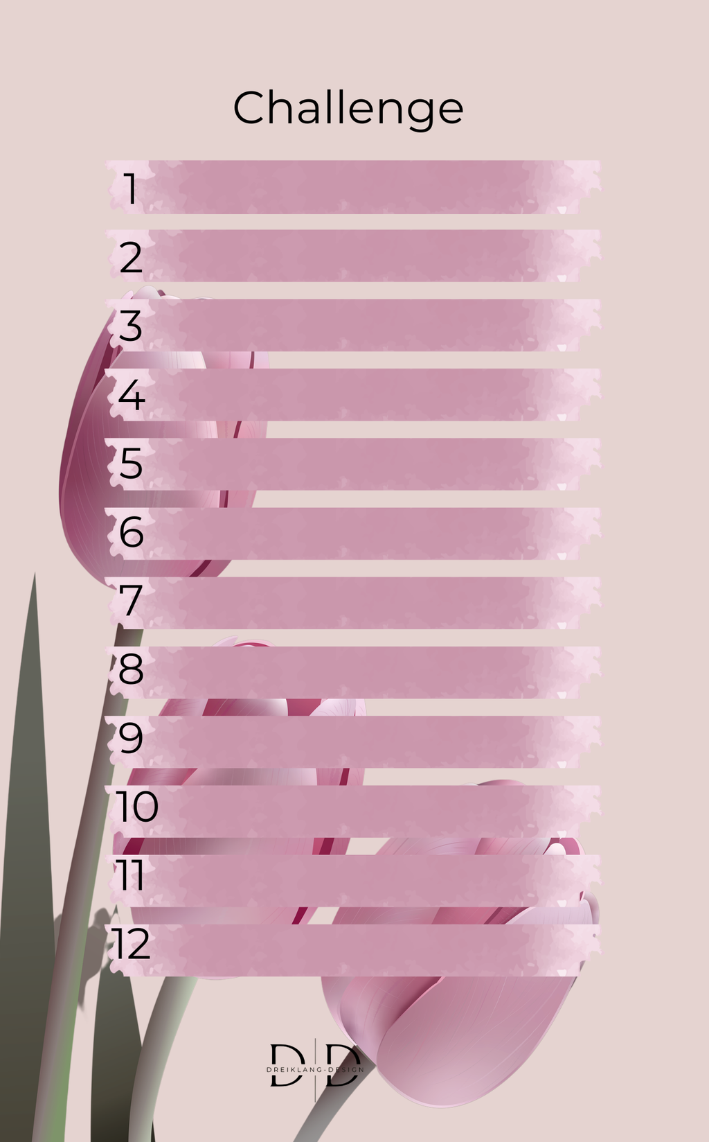 6er Register – Tulpe