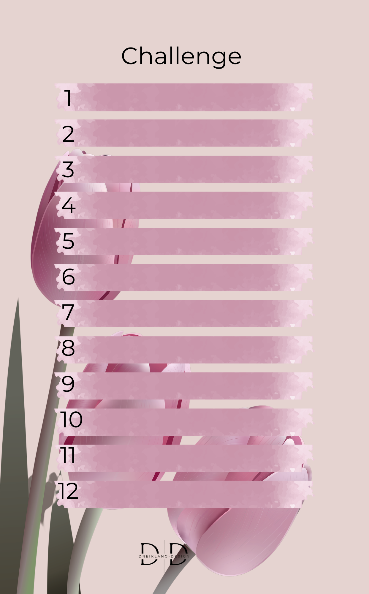 6er Register – Tulpe