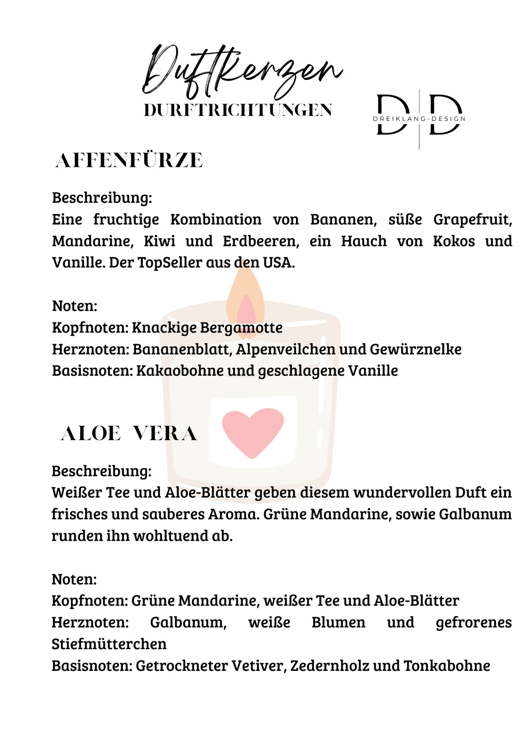 Duftkerze Glasbehälter · 160 ml