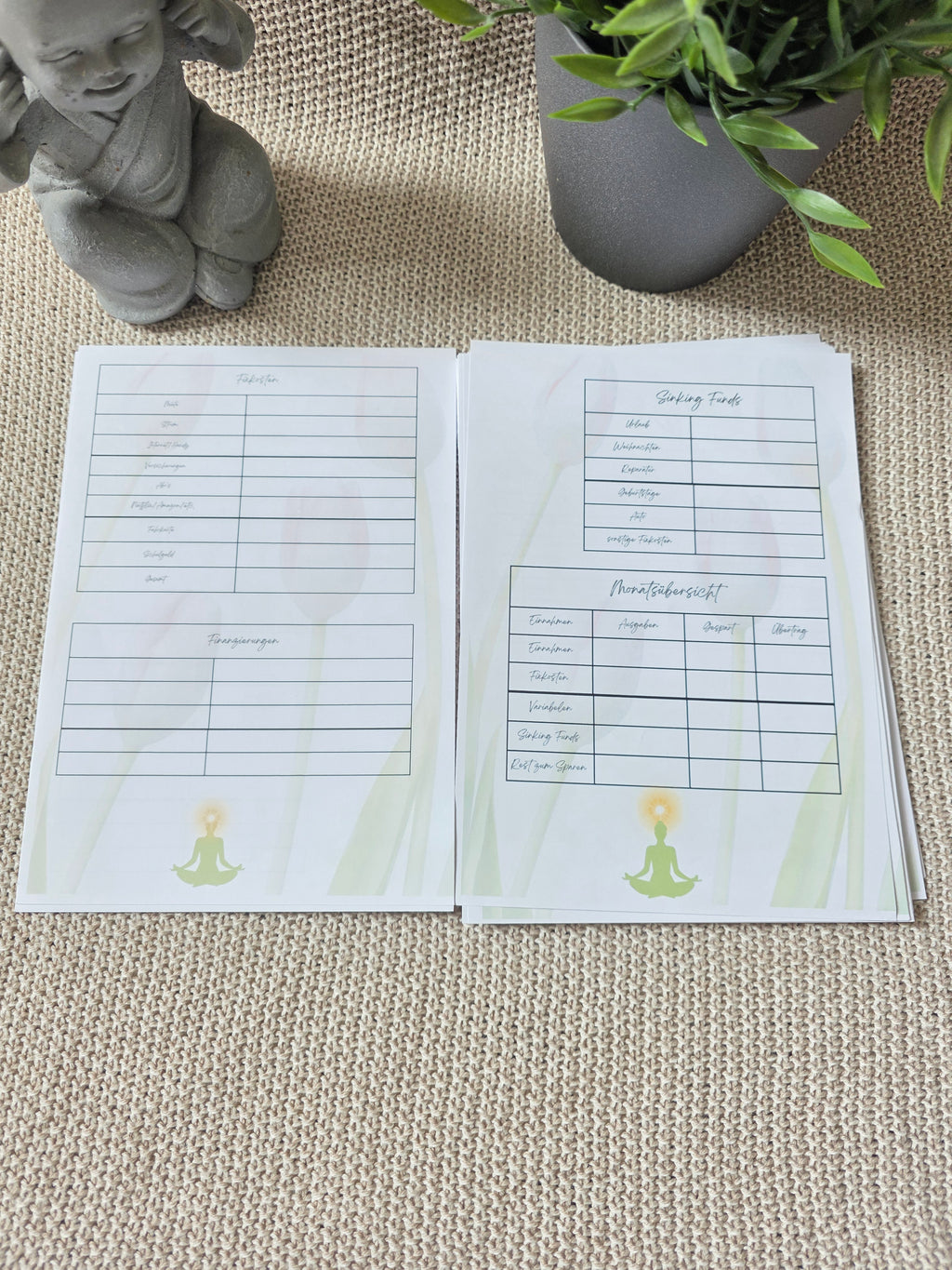 Budgetplaner – Tulpenglück