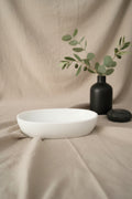 Dekoschale oval · Gießkeramik (14 cm)