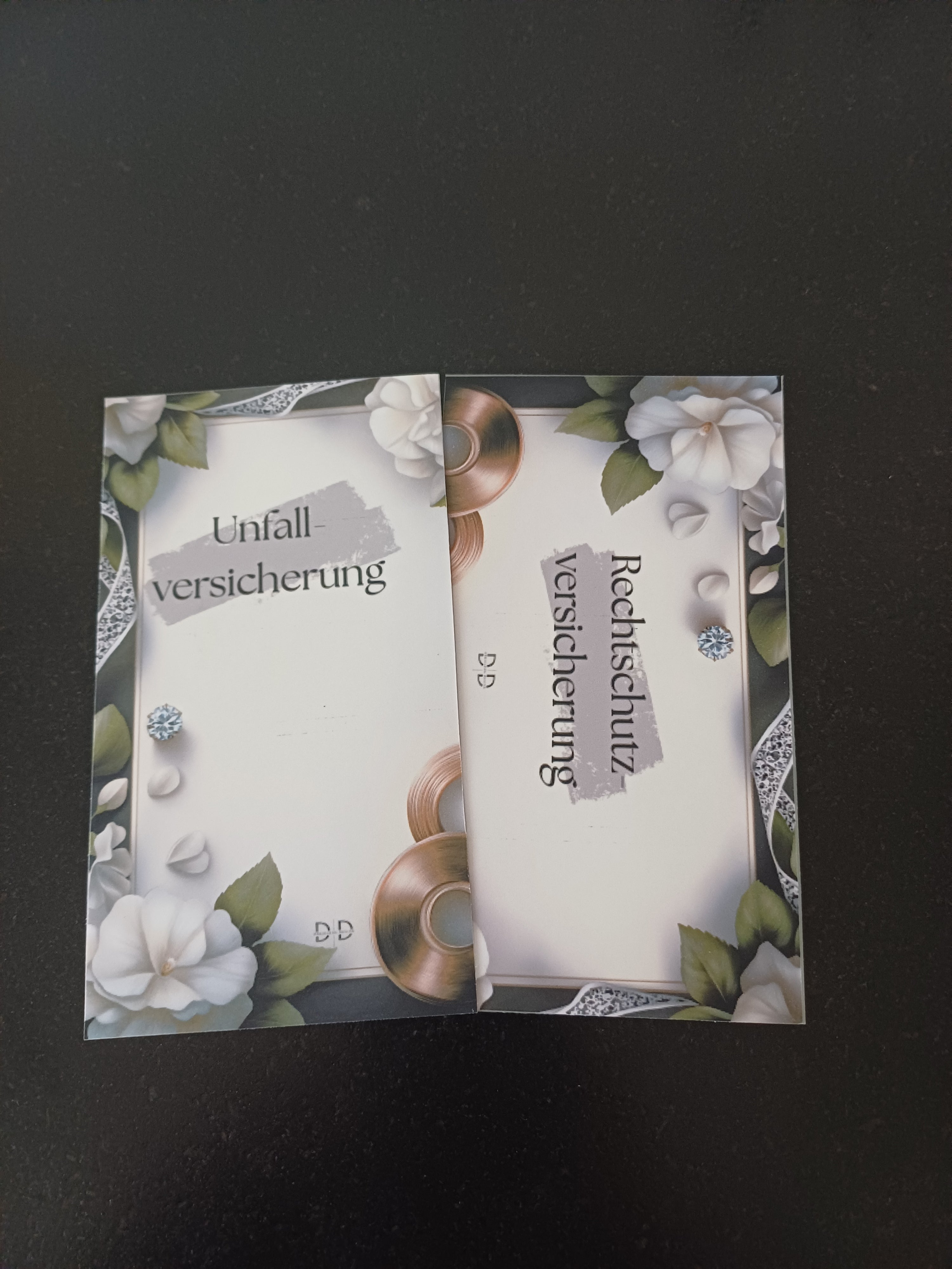 Einlage für Hüllen
