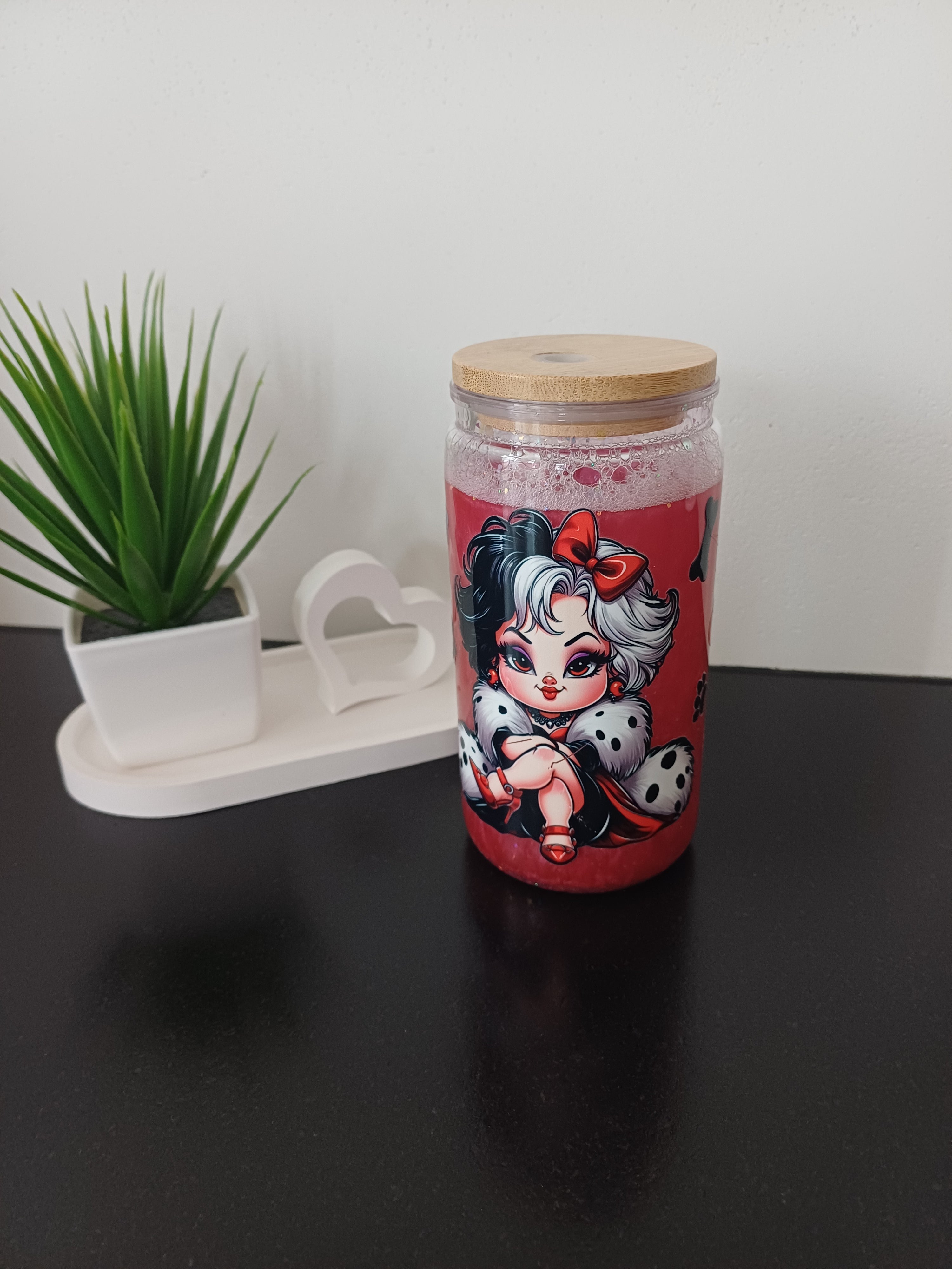 Snowball Tumbler – Schwarz Weiß Ladie