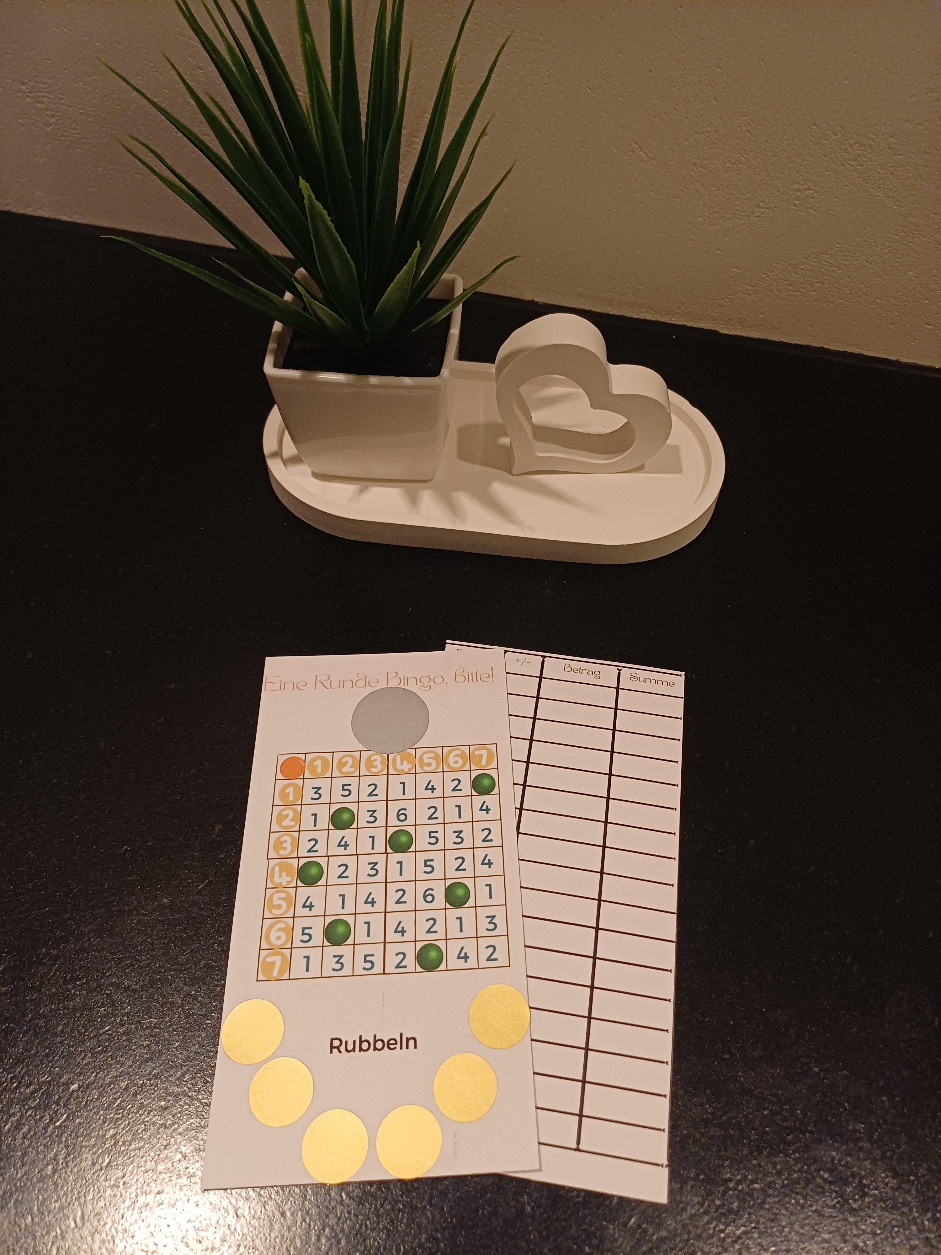 Eine Runde Bingo bitte