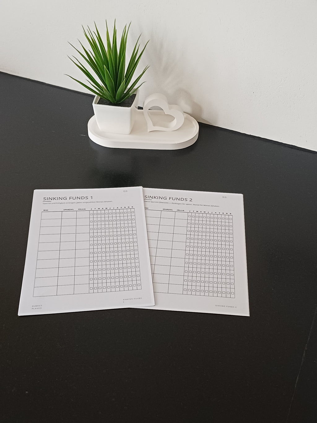Budgetplaner – Blütenzart