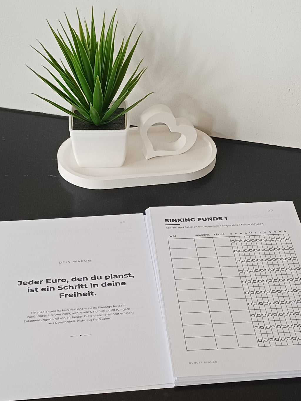Budgetplaner – Mono Chic