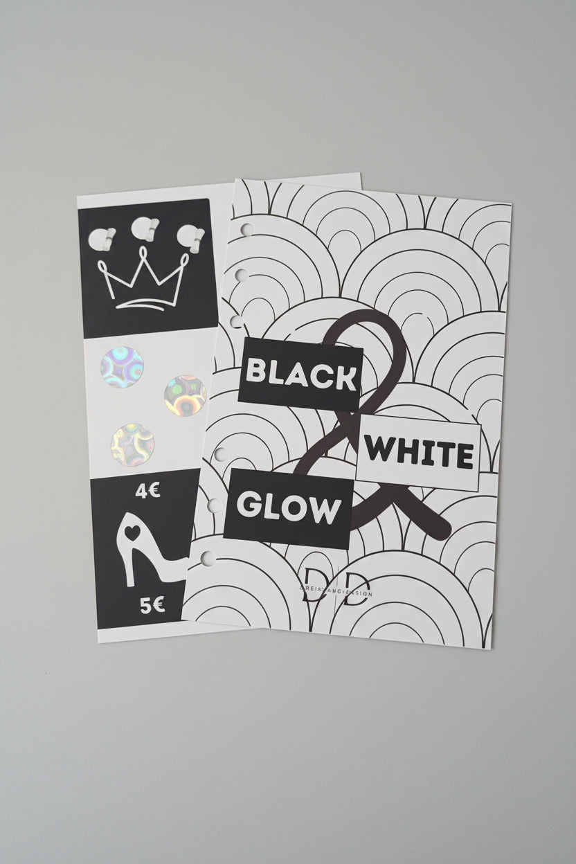 Black, White & Glow