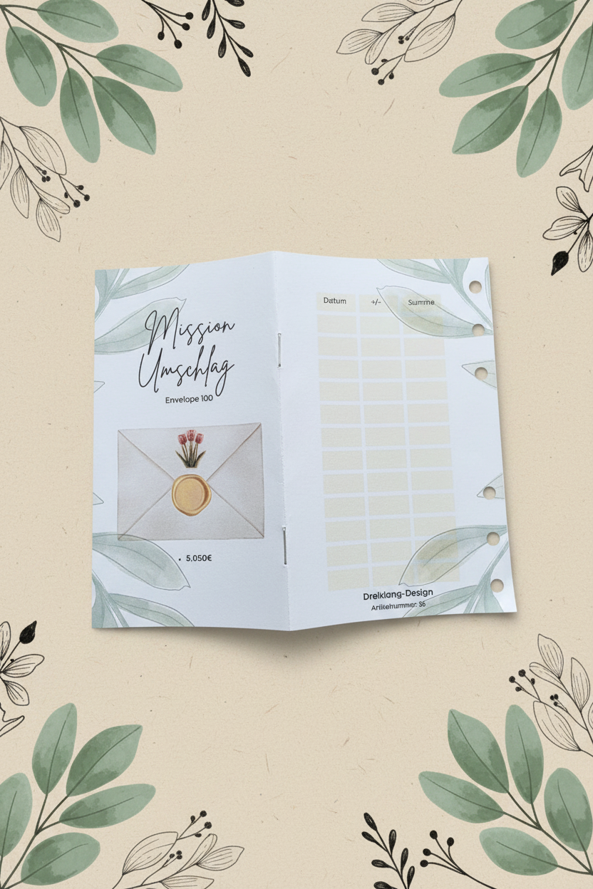 Mission Umschlag Buch