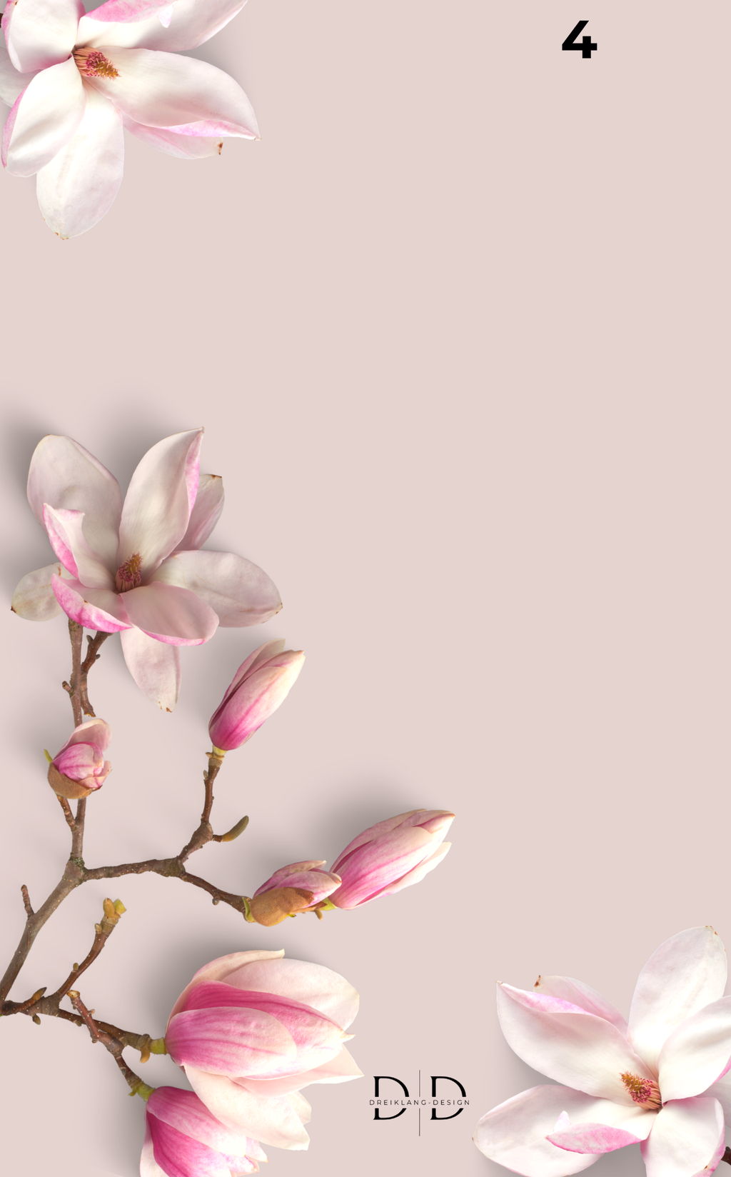 6er Register – Magnolie