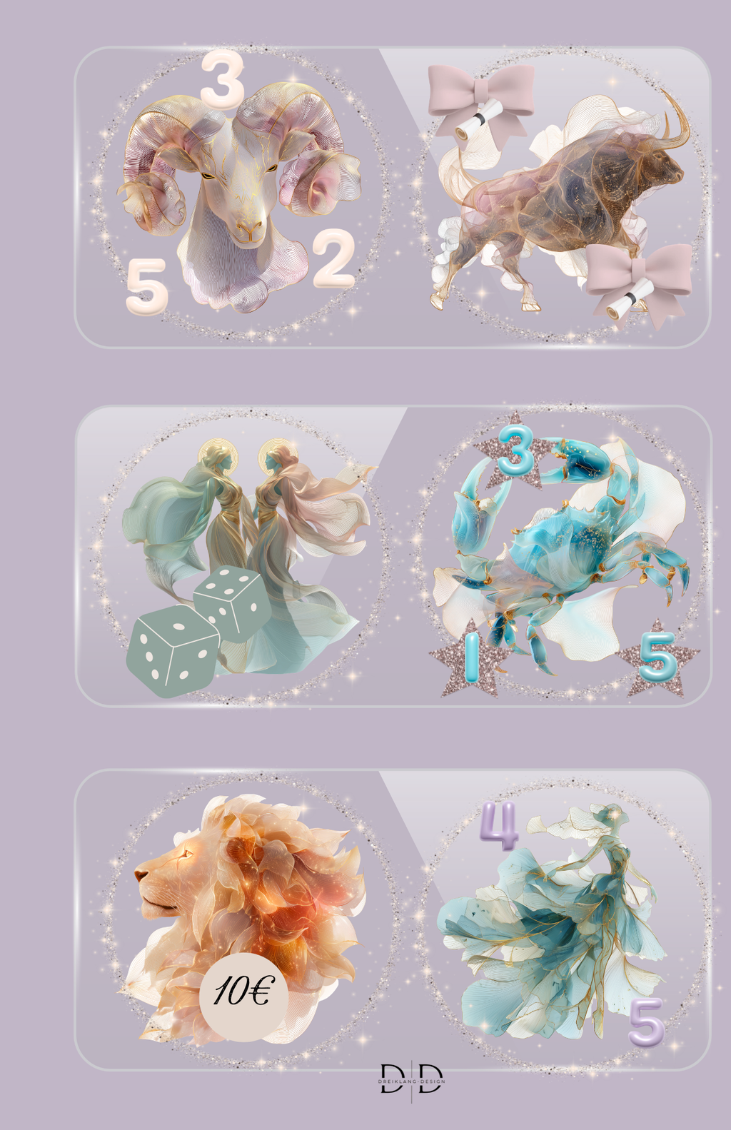 Mini Jahreschallenge – Zodiac