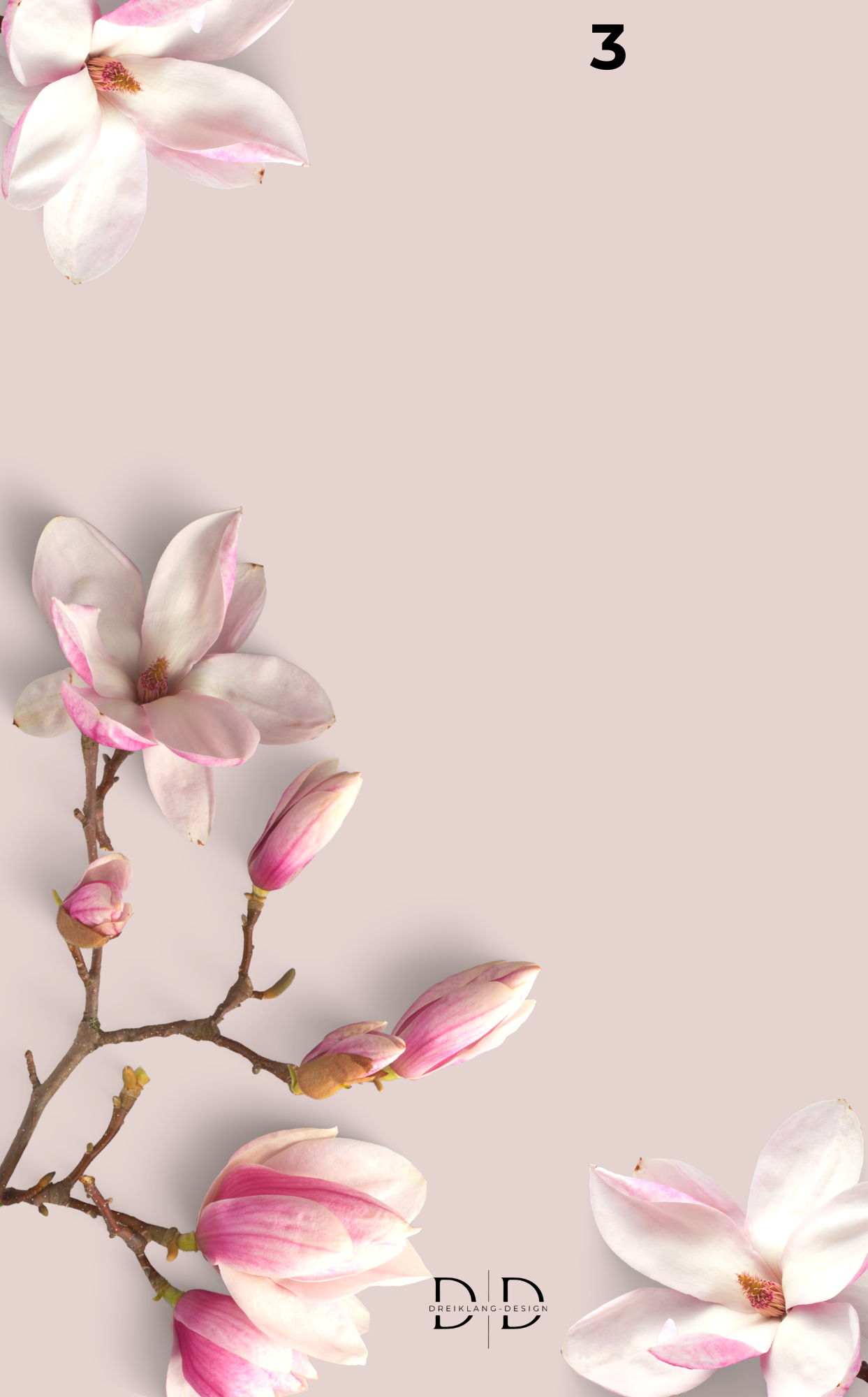 6er Register – Magnolie