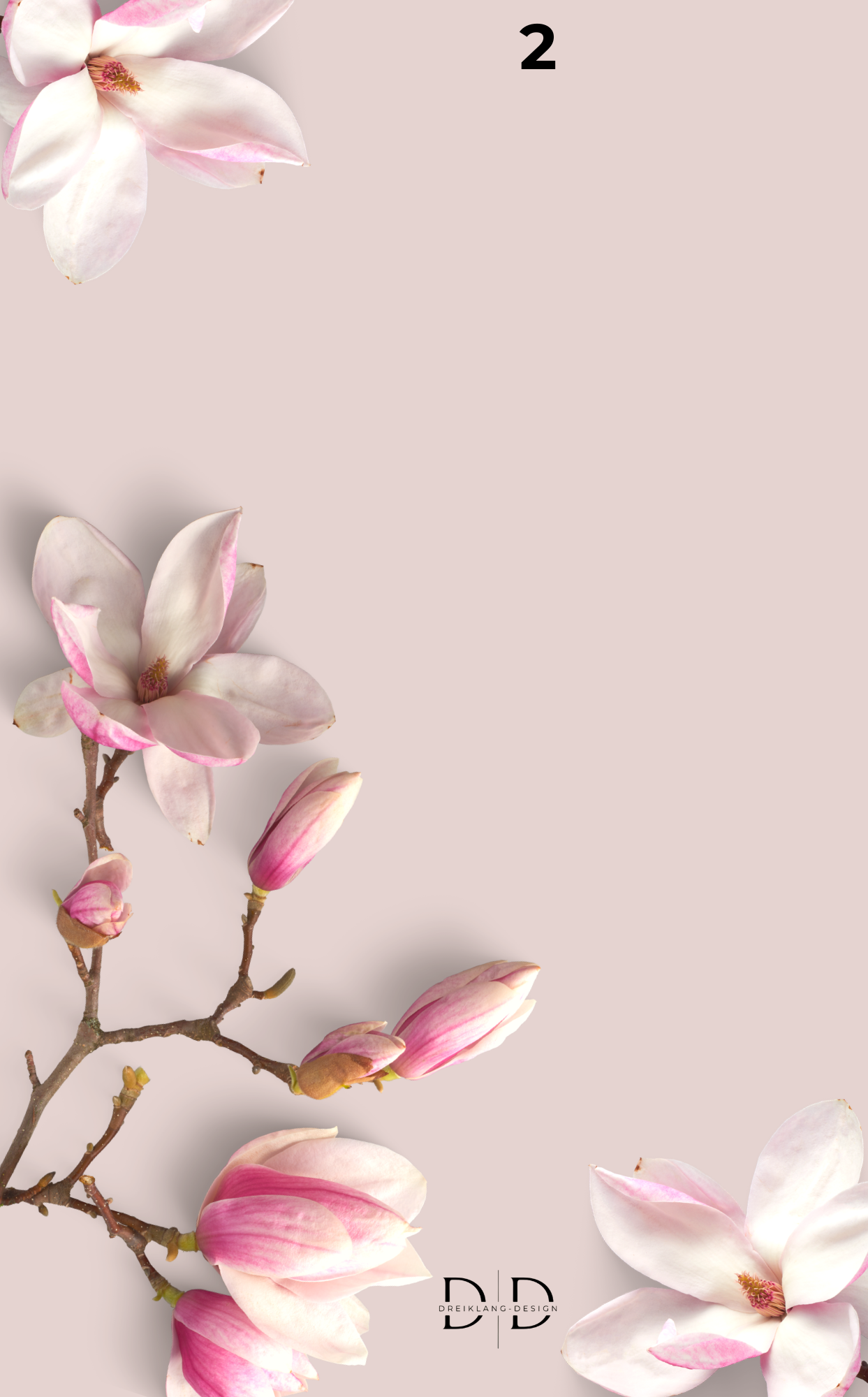 6er Register – Magnolie