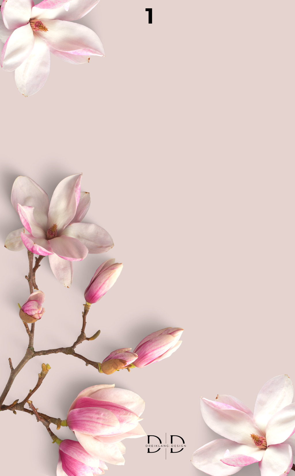 6er Register – Magnolie