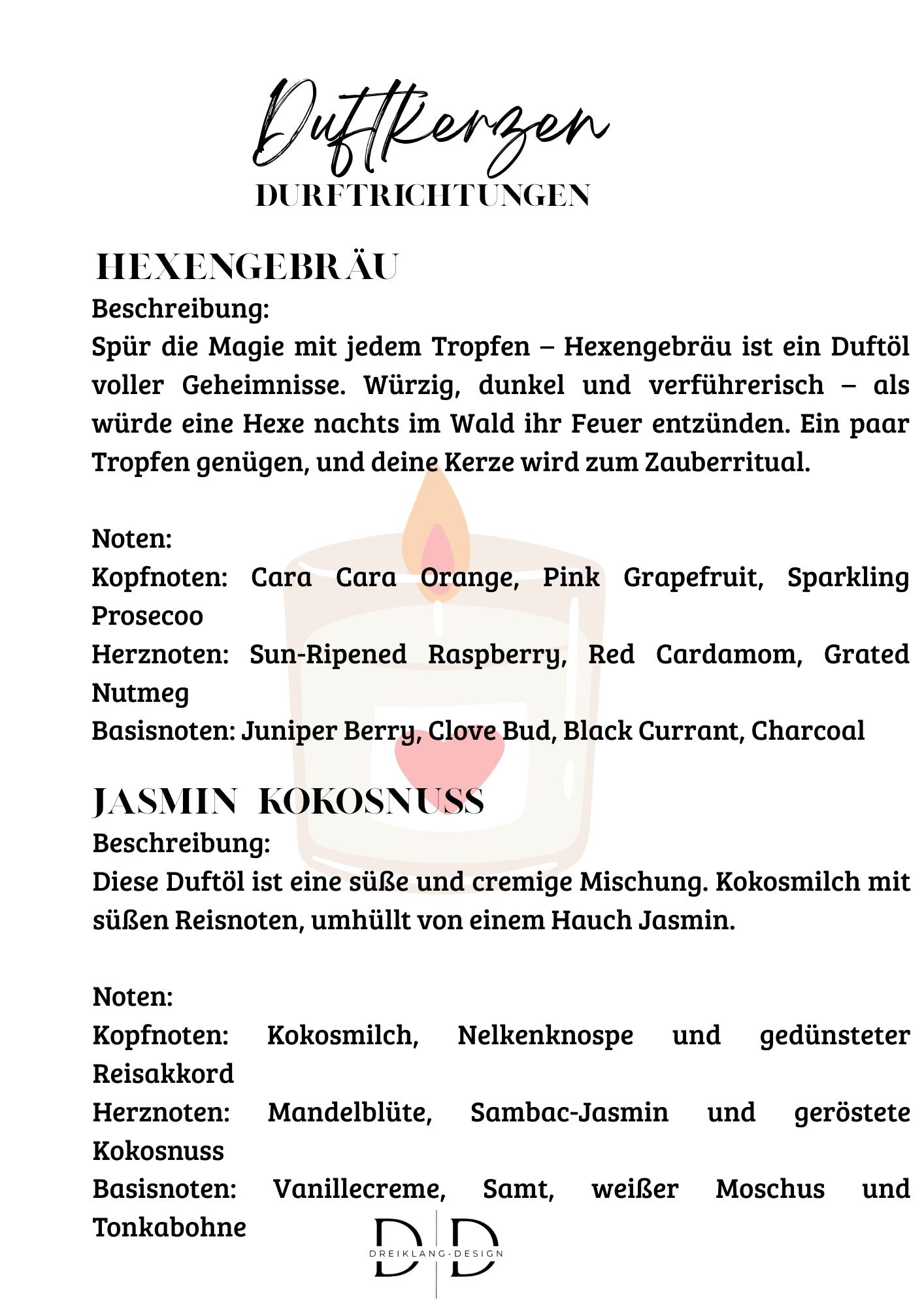 Duftkerze Herzform Rosa · 35 ml