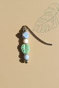 Lesezeichen " Blatt Mint"