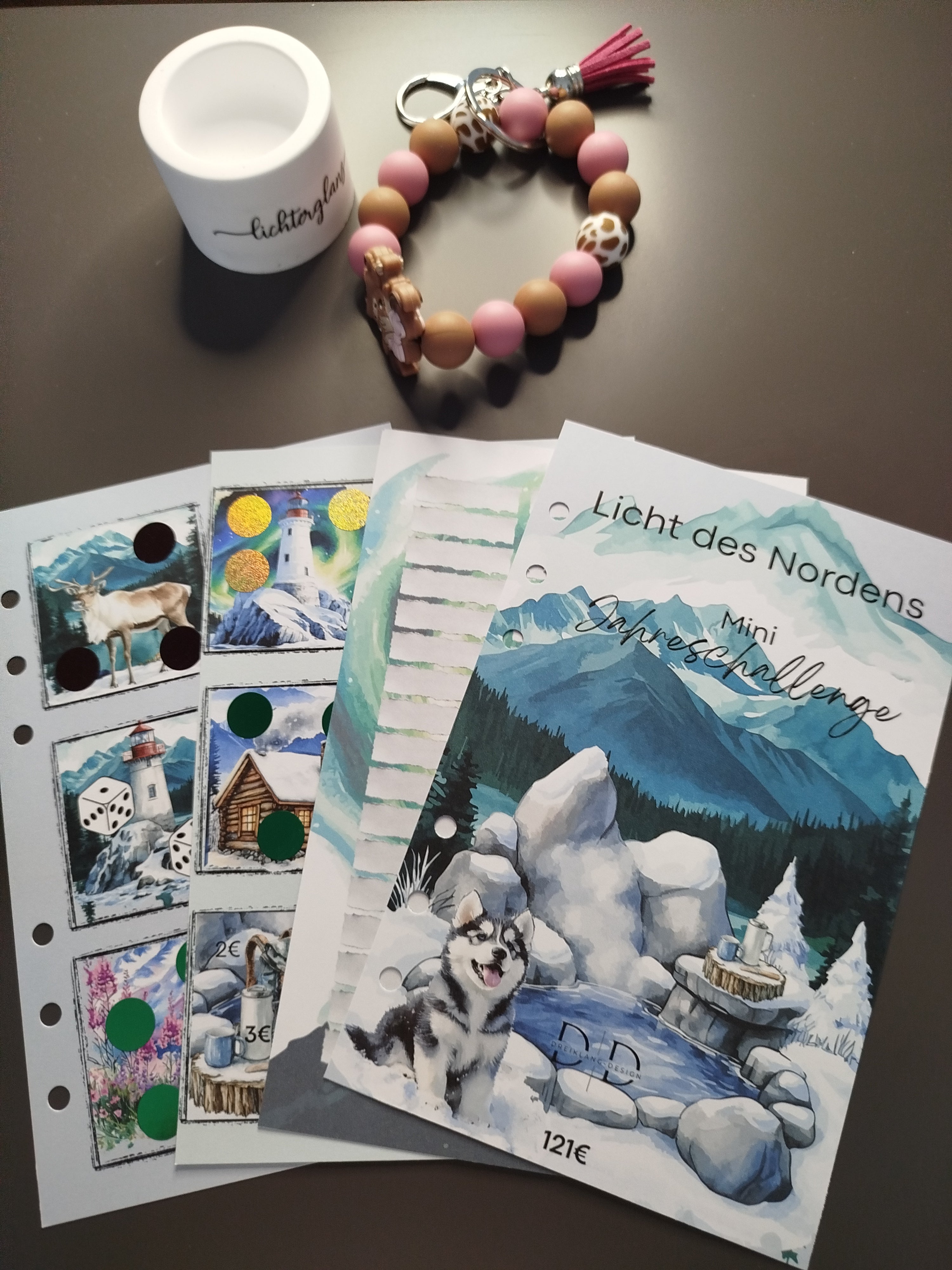 Mini Jahreschallenge – Licht des Nordens
