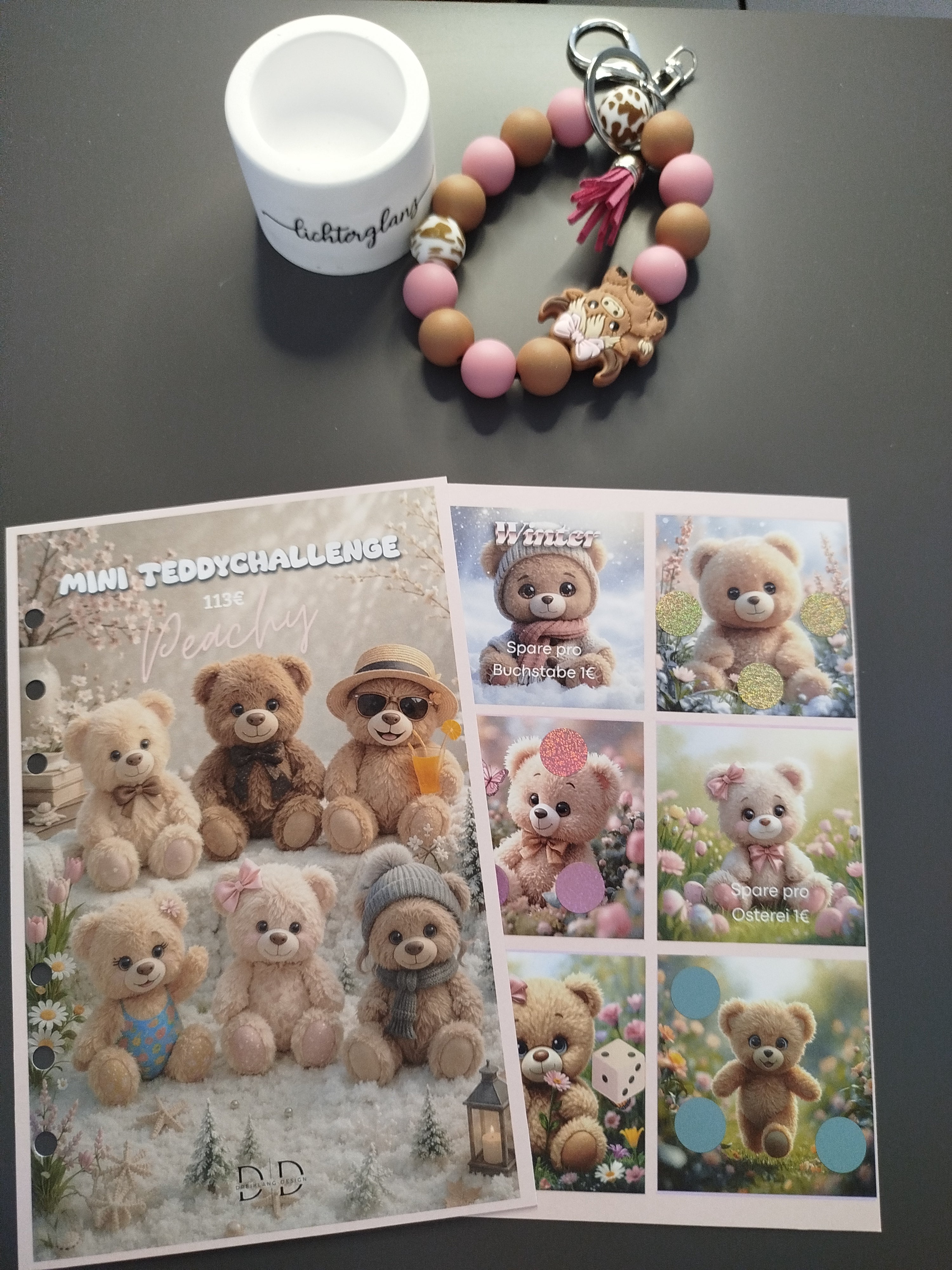 Mini Jahreschallenge – Mini Teddychallenge