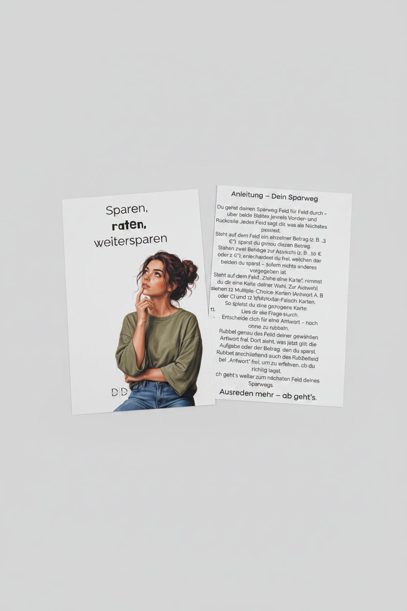 Sparen, Raten, Weitersparen