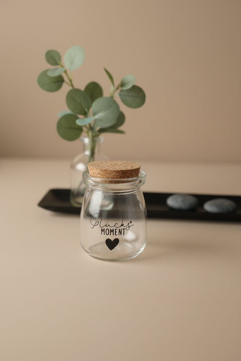 Duftkerze Glas mit Korkdeckel · 90 ml