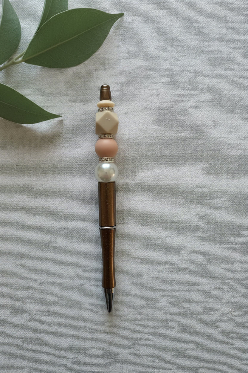 Perlenstift "Perle,Aprikot,Beige"