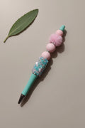 Glitzerperlenstift "Rosa + Puschel"