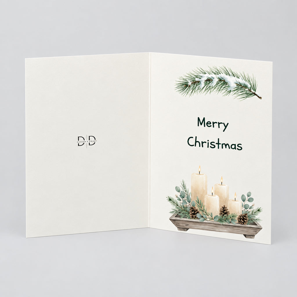 Merry Christmas – Kerzen