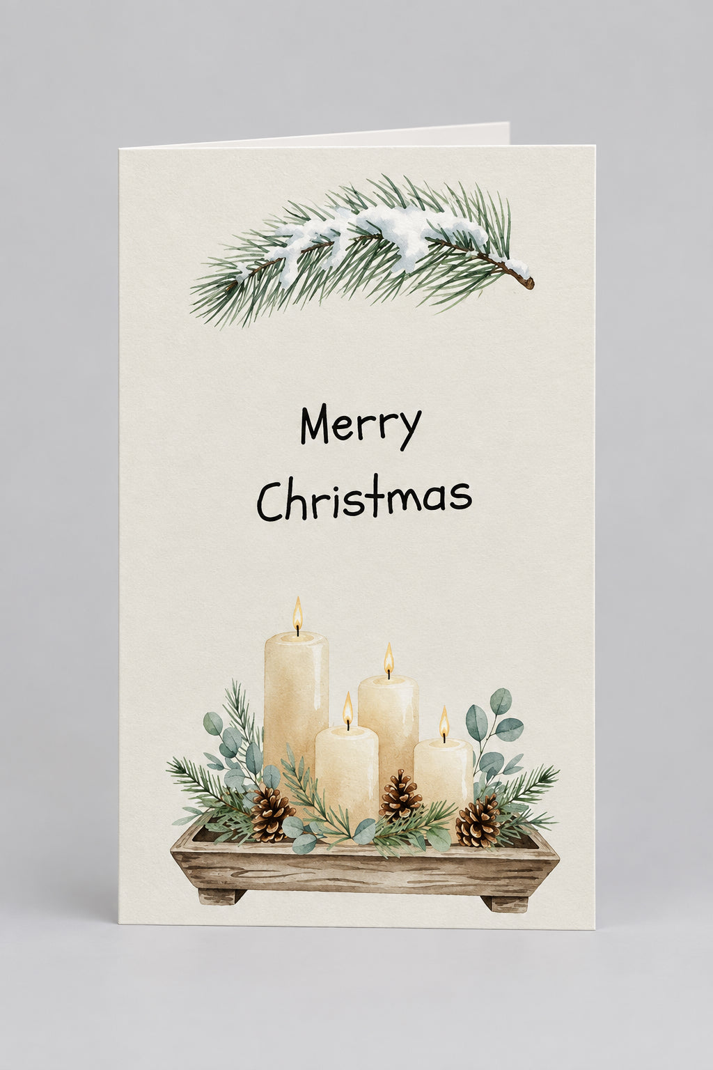 Merry Christmas – Kerzen