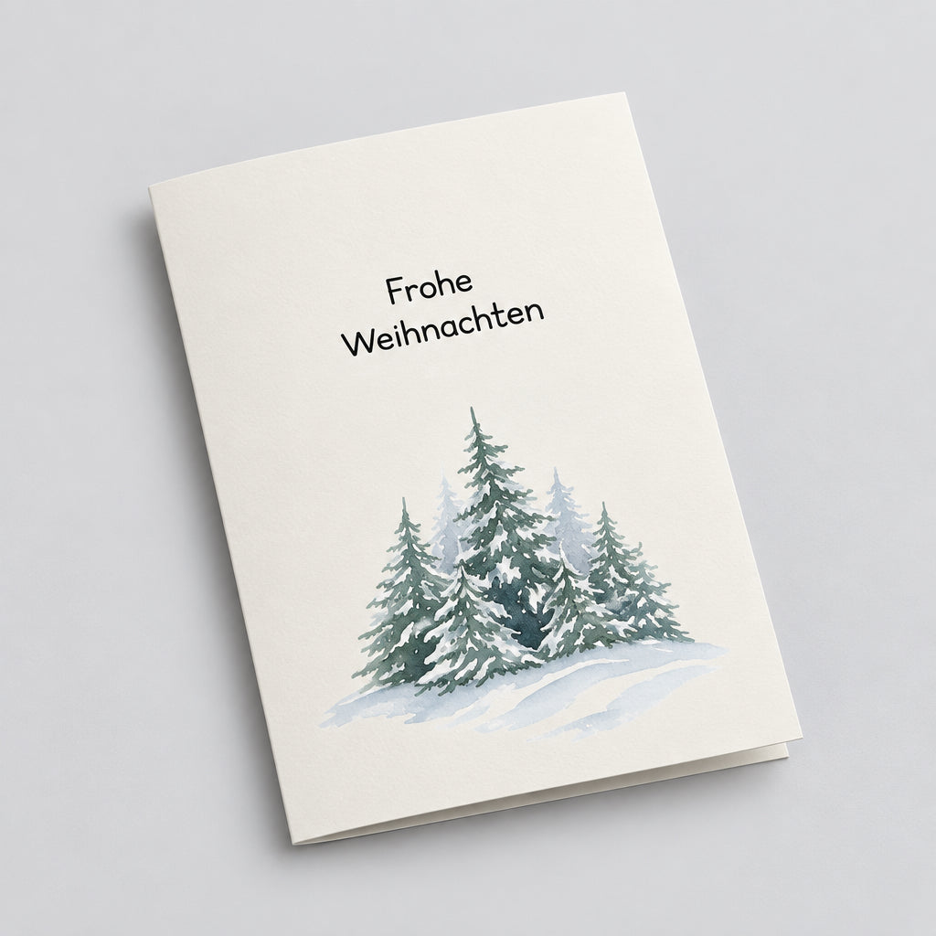 Frohe Weihnachten – Tannenbaum