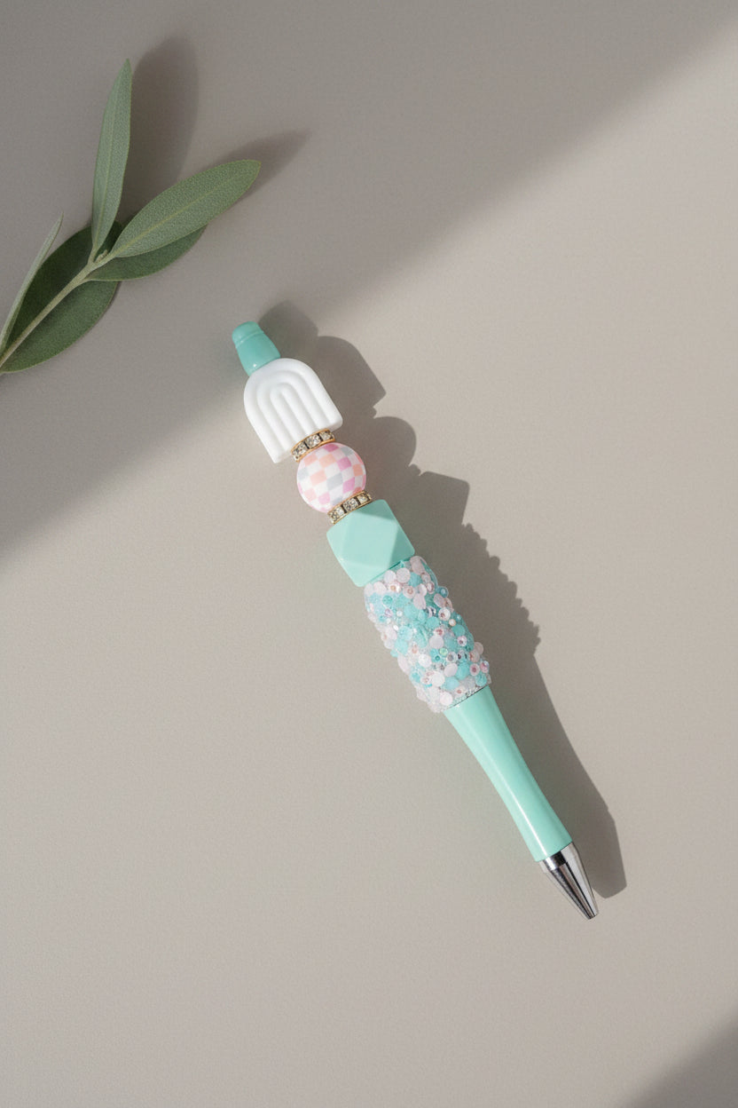 Glitzerperlenstift "Weißer Bogen"